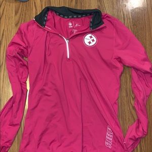 Nike Steelers 1/3 Zip Up sweatshirt